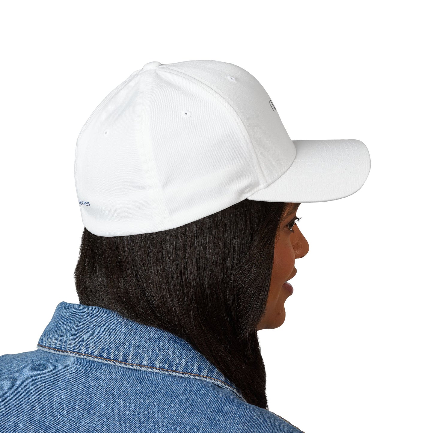 Embroidered Yogi Closed‑Back Structured Cap — Classic Baseball Hat