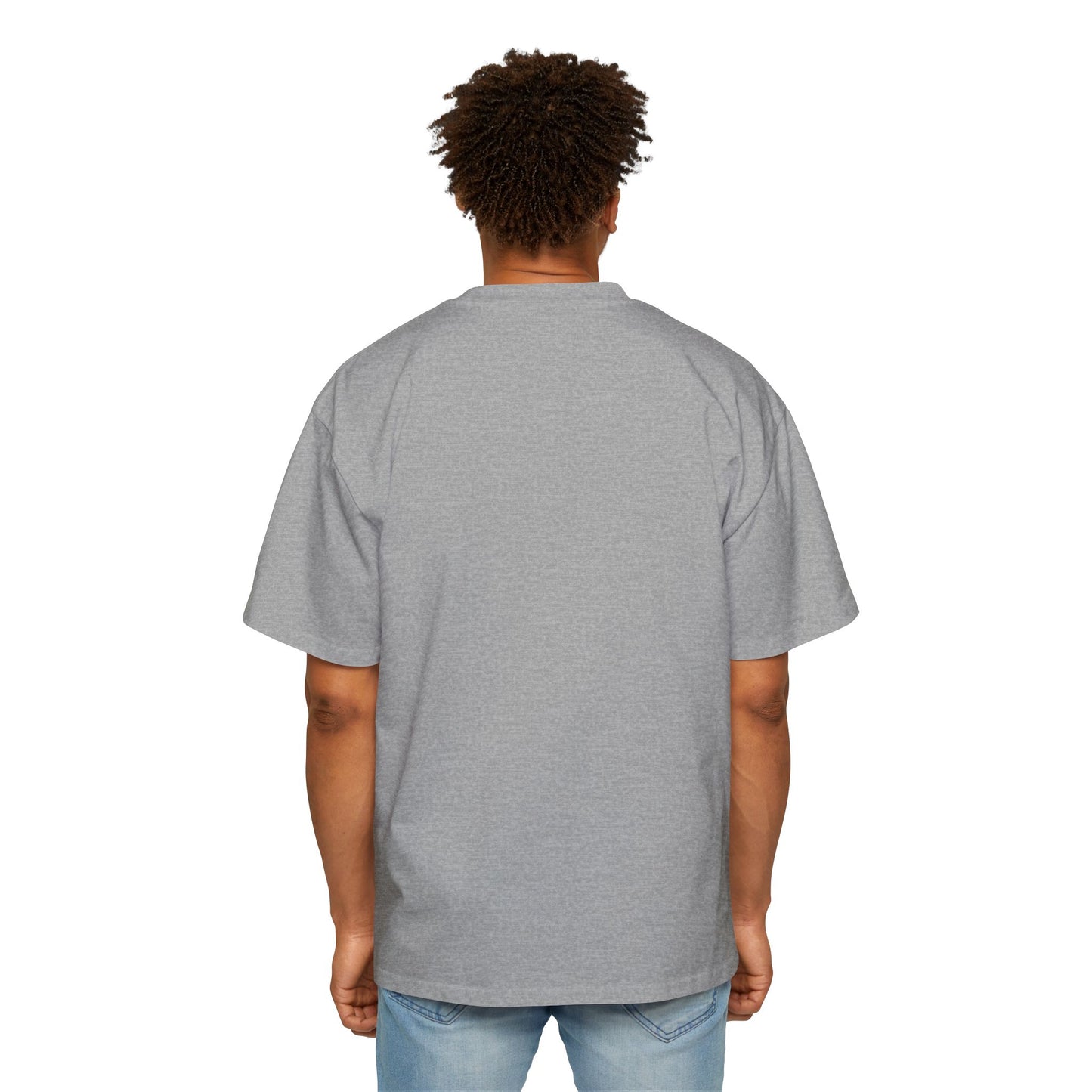 Men's Heavy Oversized Tee — Bold Street-Ready Relaxed Fit