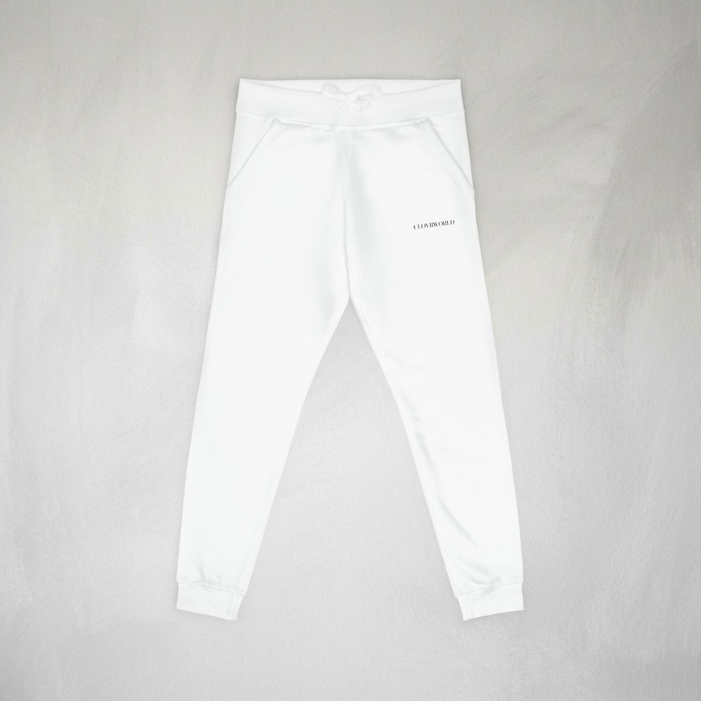 Embroidered Fleece Sweatpants — Everyday Comfort & Elevated Casual Style