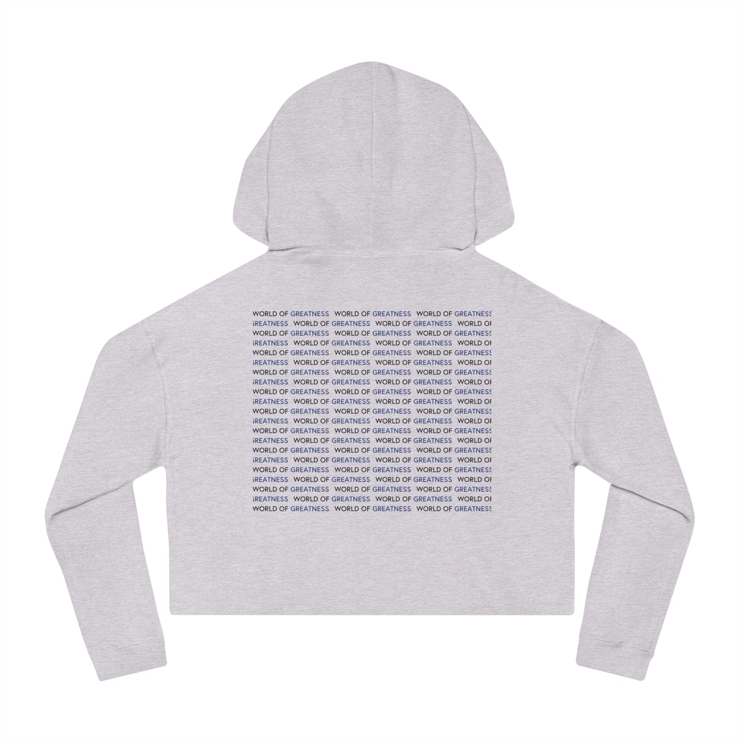 Cropped Hooded Sweatshirt — Women's Lightweight Cozy Crop Top