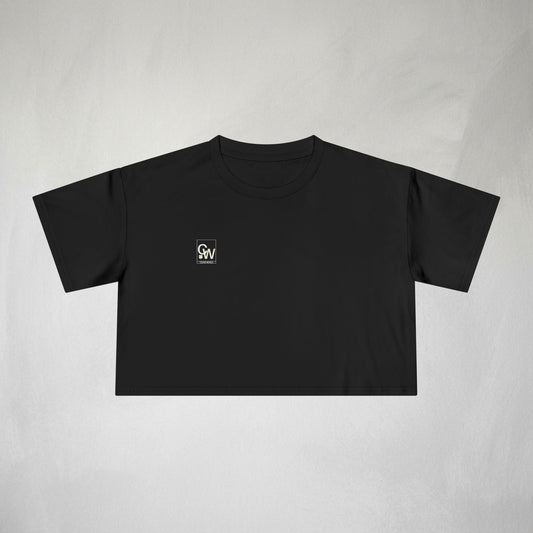 Women's Crop Tee — Lightweight Flattering Crop Top for Casual, Workout & Everyday Wear