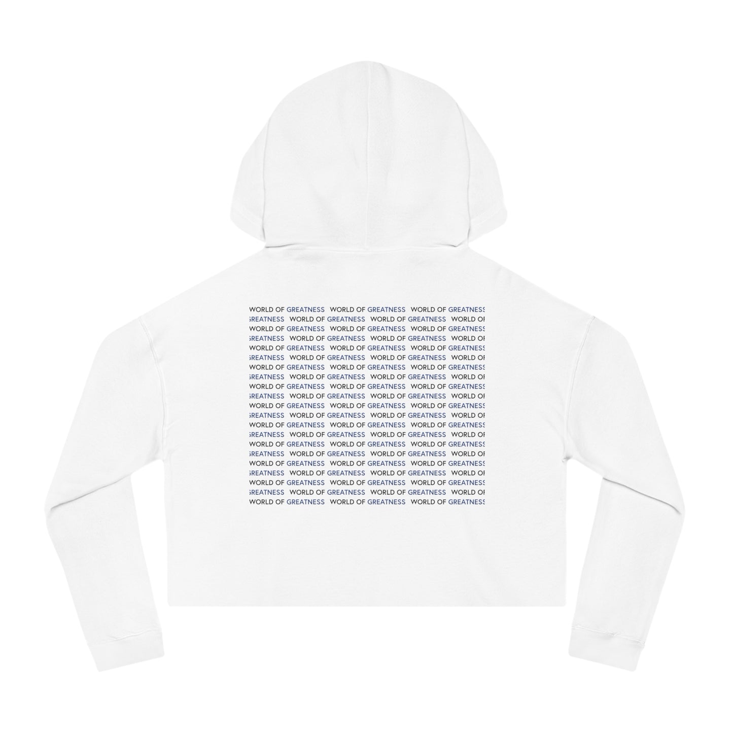 Cropped Hooded Sweatshirt — Women's Lightweight Cozy Crop Top