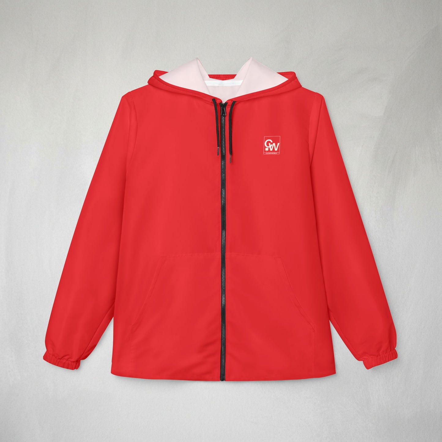 Windbreaker Jacket — Lightweight All-Over Print Windbreaker: Sleek Wind-Blocking Style