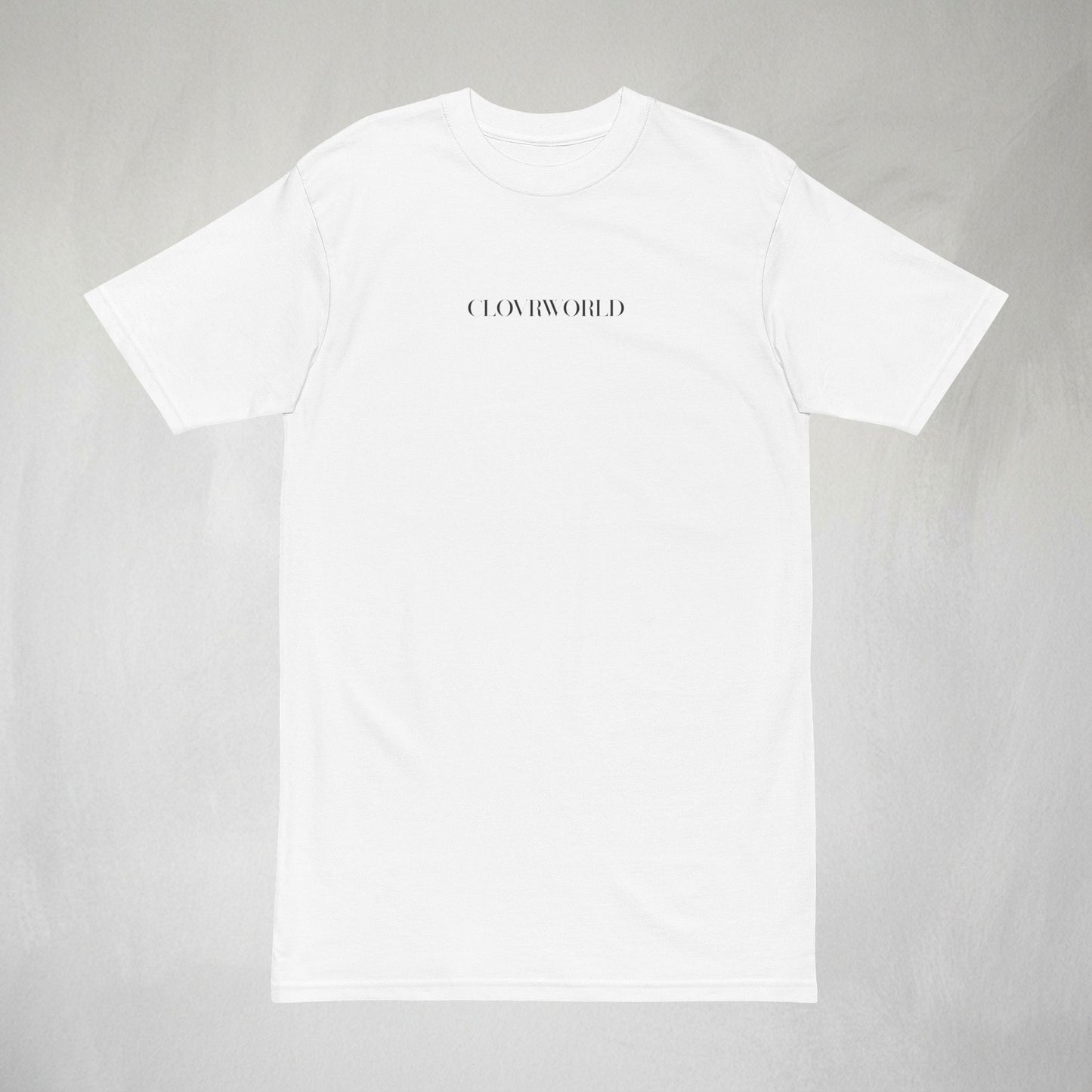 Minimalist 'Glowing Child' Graphic Tee — Men's White Casual Shirt