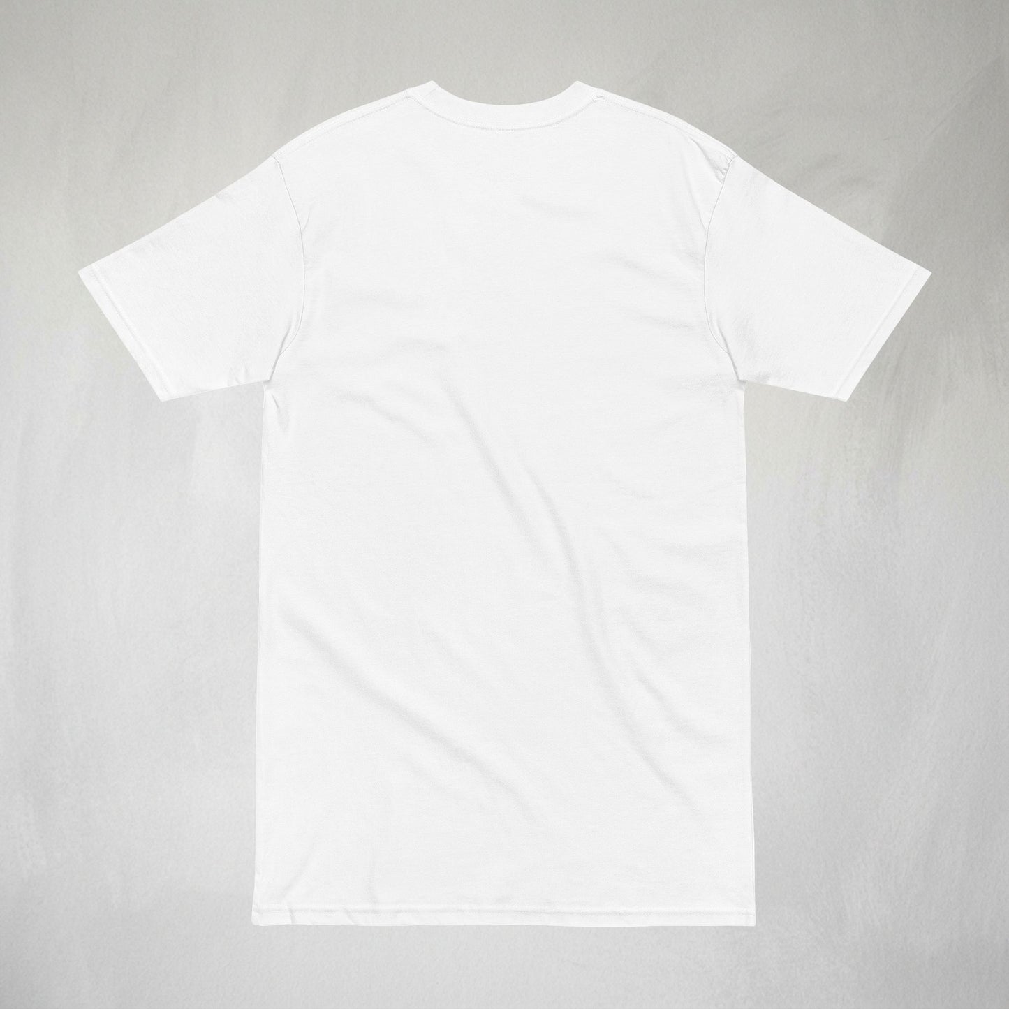 Minimalist 'Glowing Child' Graphic Tee — Men's White Casual Shirt