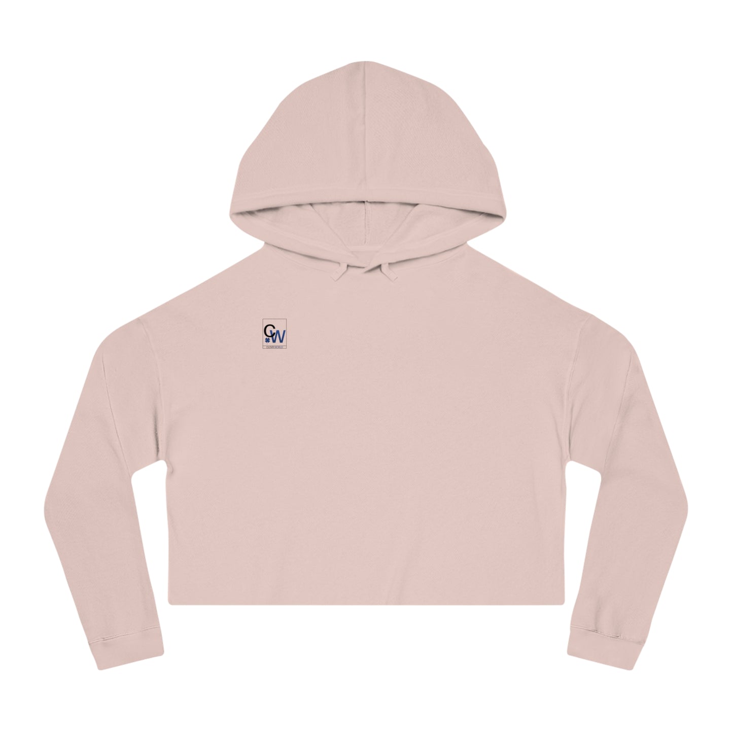 Cropped Hooded Sweatshirt — Women's Lightweight Cozy Crop Top