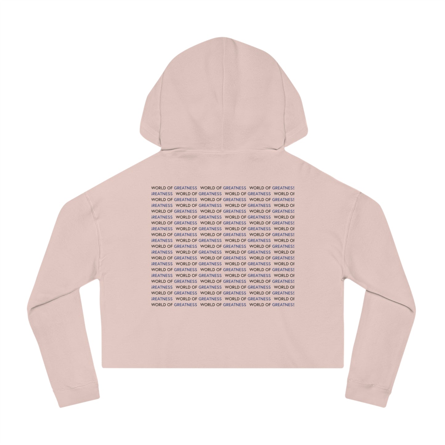 Cropped Hooded Sweatshirt — Women's Lightweight Cozy Crop Top