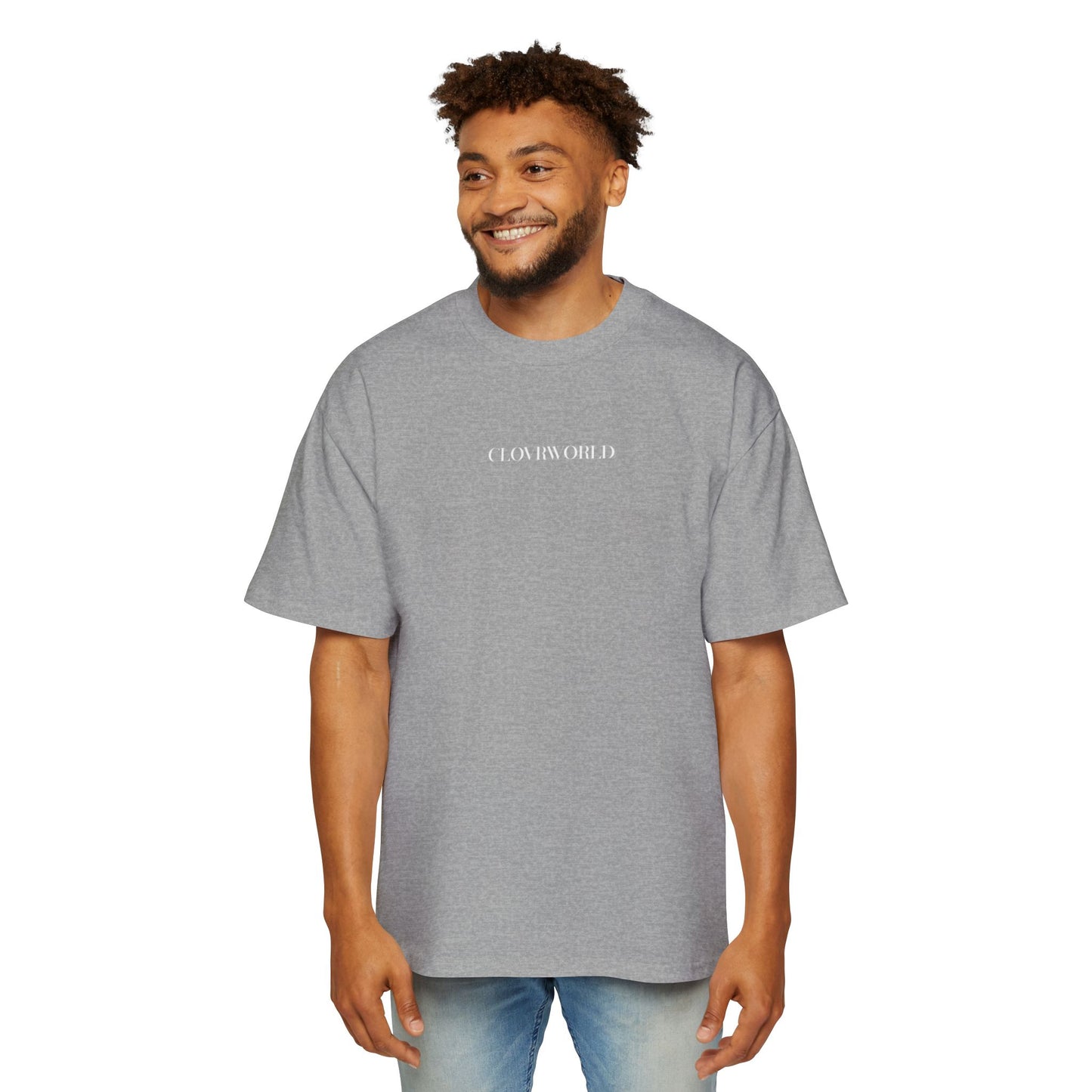 Men's Heavy Oversized Tee — Bold Street-Ready Relaxed Fit