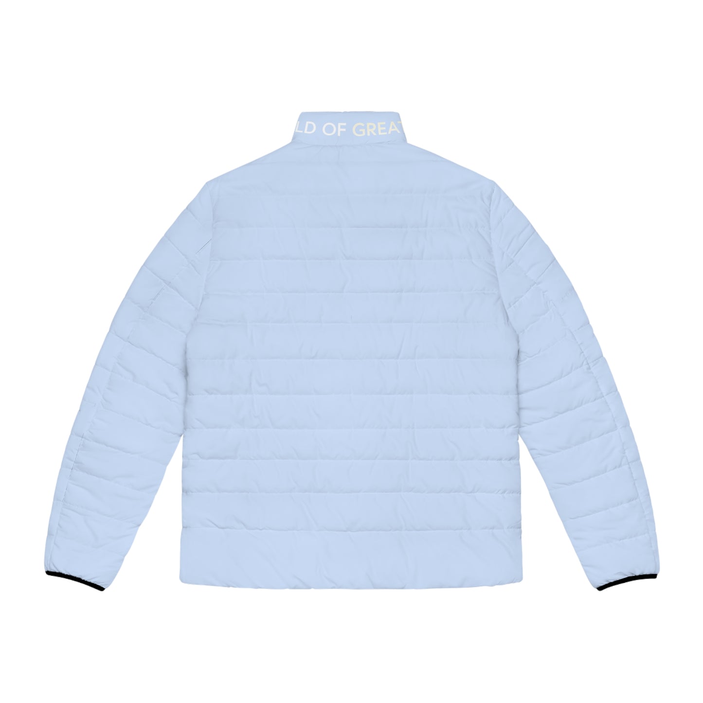 Men's Puffer Jacket — Lightweight Warmth, Bold All-Over Print