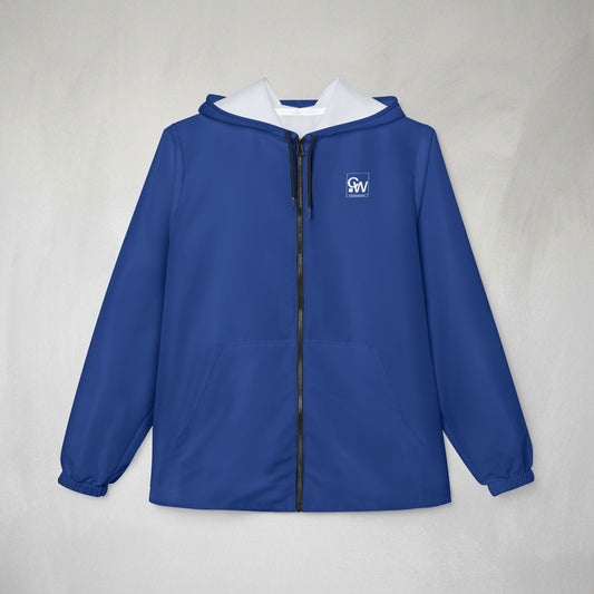 Windbreaker Jacket — Lightweight All-Over Print Windbreaker | Wind-Blocking Stylish Outerwear