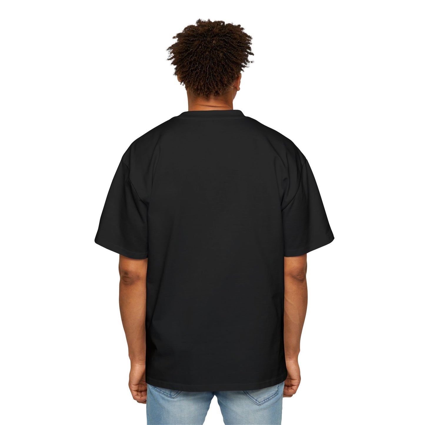 Men's Heavy Oversized Tee — Bold Street-Ready Relaxed Fit